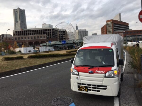 藤沢市から東京都江東区までの配送と横浜市から寒川町までの緊急配送