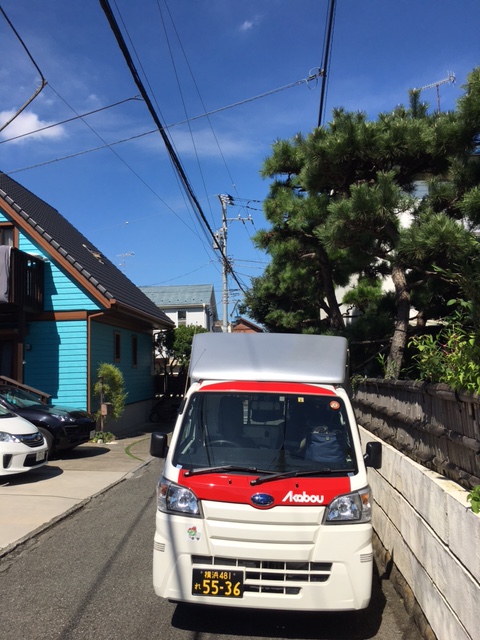 藤沢市にて引っ越しの横持作業を行いました。