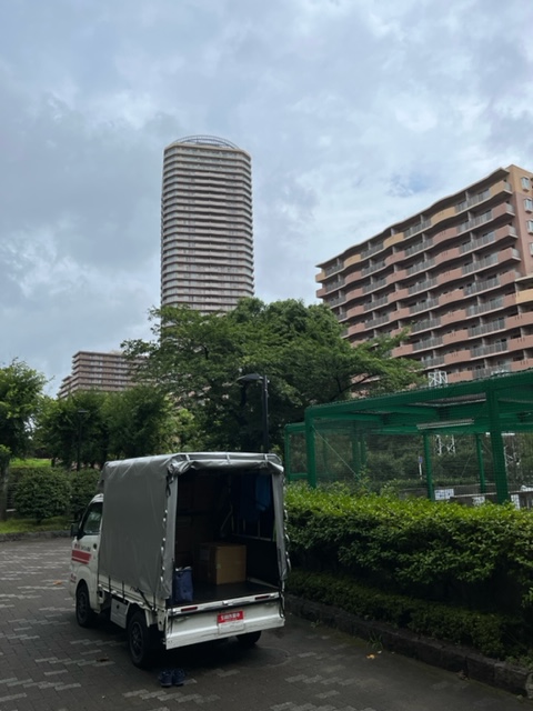 本日は川崎市から大磯町まで引越を行いました。