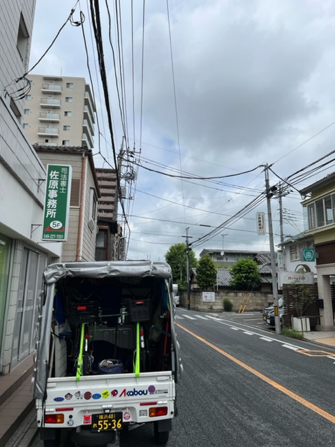 本日は川越市でお預かりした自転車2台を横浜市西区までお届けしました。