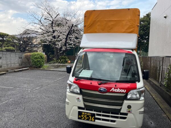本日は鎌倉市と大田区の往復での定期配送を行いました。