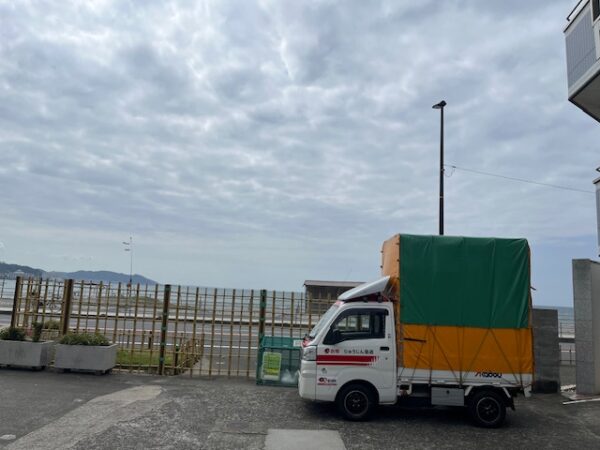 本日は鎌倉市内で単身引越を行いました。