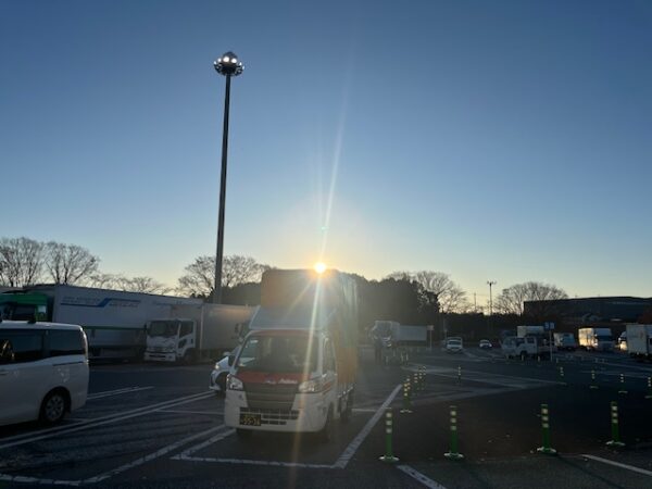 本日は北茨城市の工場でお預かりした精密機械を横浜市青葉区の現場まで配送しました。