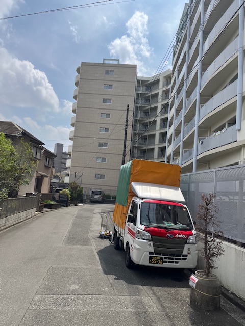 本日は横浜市戸塚区から入間市まで単身引越を行いました。