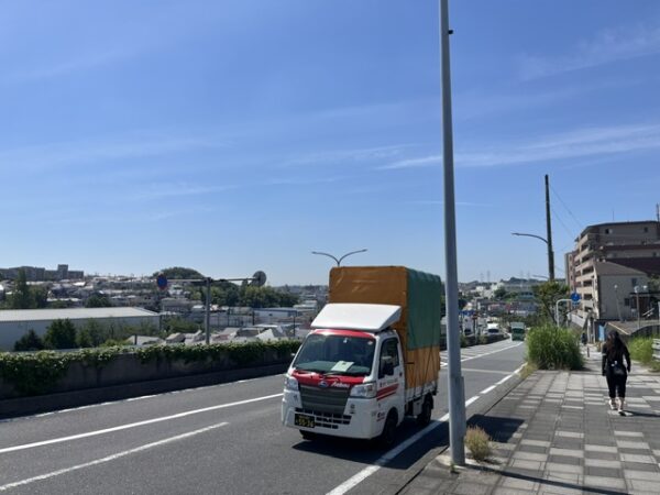 本日は横浜市旭区から神奈川区までの単身引越を行いました。